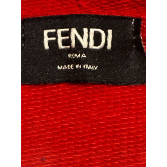 Fendi Monster Red Eyes Hoodie Size Youth Large Or Adult Small - Picture 6 of 10